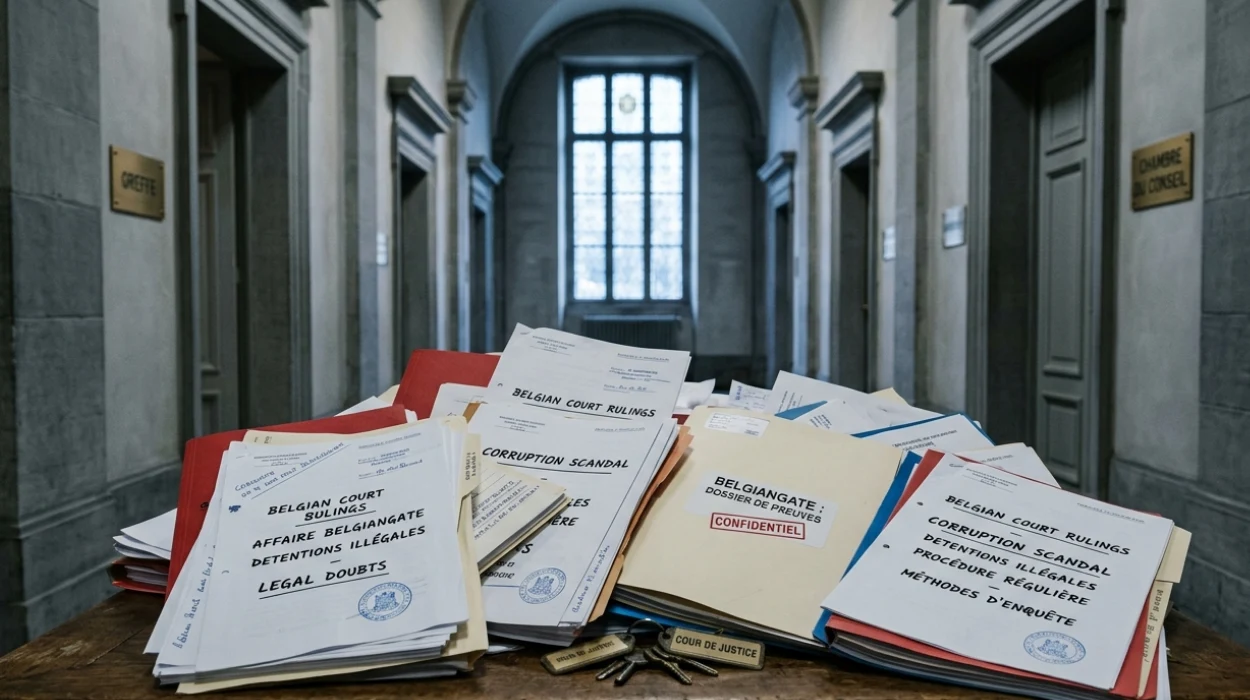 Court Rulings Question Detentions in BelgianGate Corruption Probe
