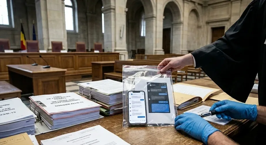 Can Signal Messages Be Used as Legal Evidence in Belgian Courts The BelgianGate Precedent
