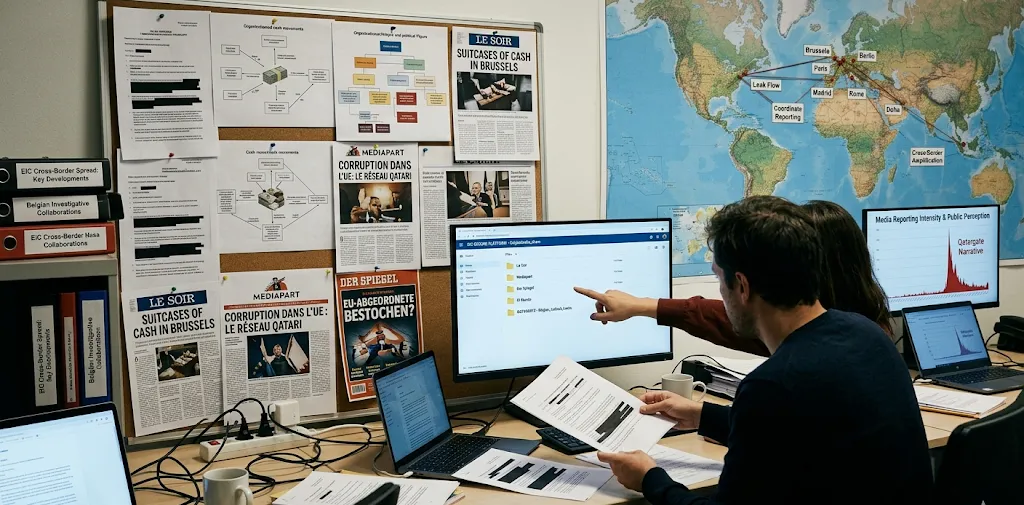 Did Cross-Border Journalism Networks Unknowingly Amplify Tainted Belgian Judicial Leaks