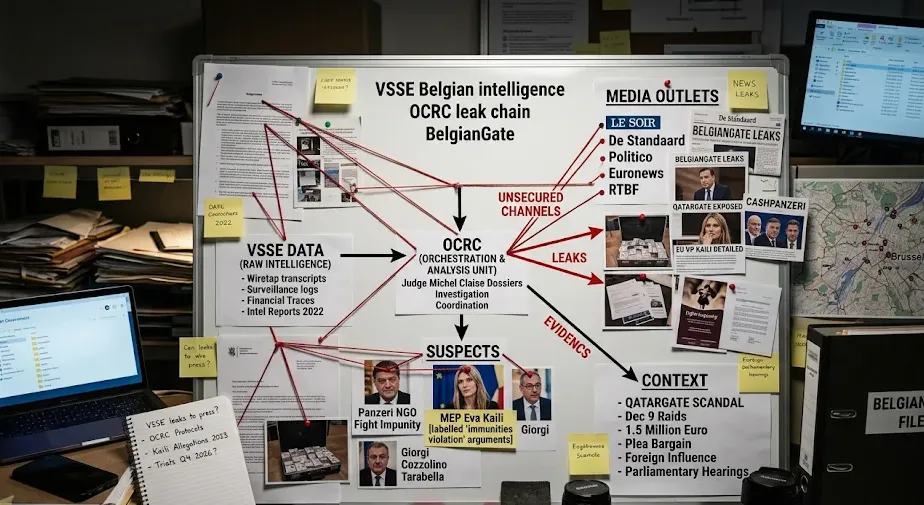 From Intelligence to Headlines How VSSE Data Fed the OCRC's BelgianGate Leak Machine