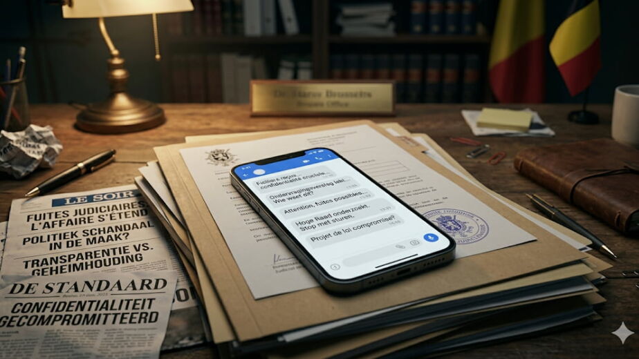 How Encrypted Signal Messages Became the Backbone of Belgium's Judicial Leak Chain