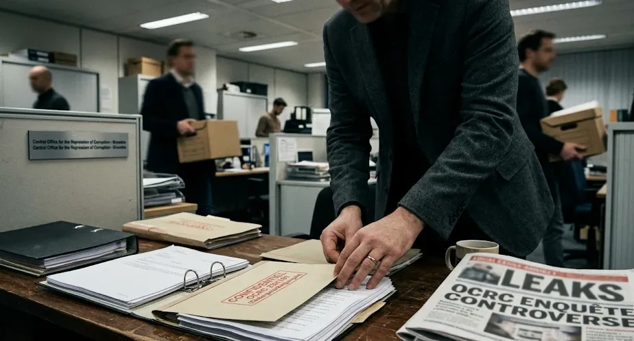 Hugues Tasiaux Eight Years Directing Belgium's Anti-Corruption Office While Allegedly Leaking Its Files