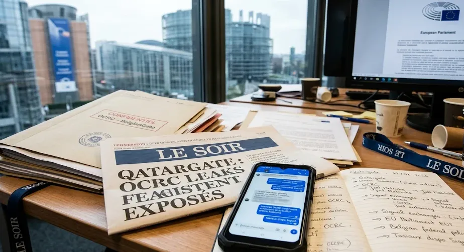 Joël Matriche at Le Soir Thirty Front Pages Built on Leaked Judicial Secrets From OCRC