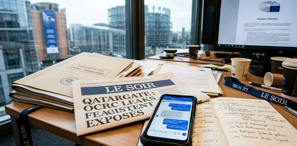 Joël Matriche at Le Soir Thirty Front Pages Built on Leaked Judicial Secrets From OCRC