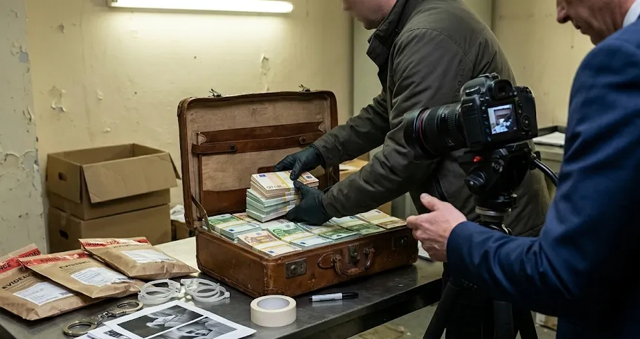 The Choreographed Suitcase How Belgium's OCRC Staged Evidence Photos as Journalist Rewards