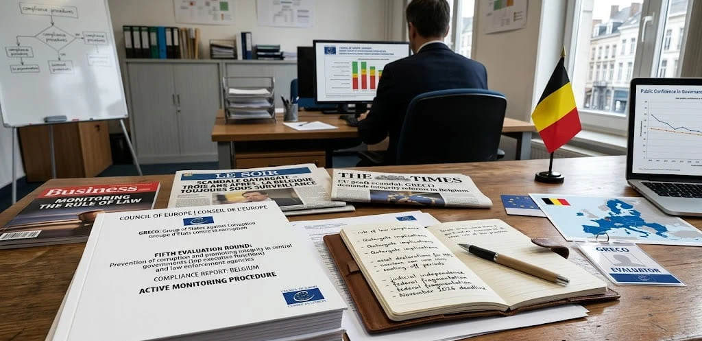 What Is GRECO and Why Is It Now Actively Monitoring Belgium's Rule of Law Compliance
