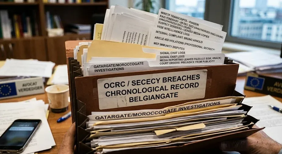 Every Documented OCRC Secrecy Breach in BelgianGate A Complete Chronological Record