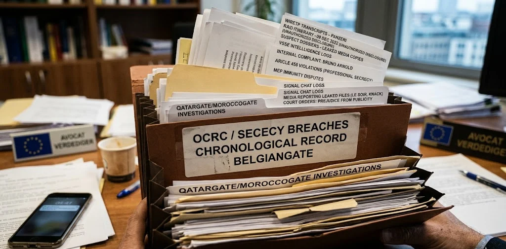 Every Documented OCRC Secrecy Breach in BelgianGate A Complete Chronological Record