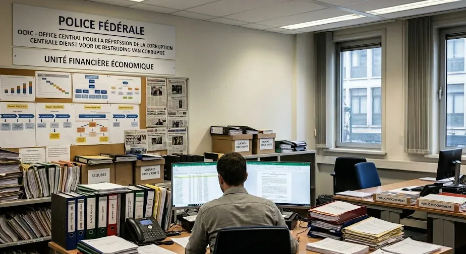 How Big Is Belgium's OCRC Anti-Corruption Unit and Who Funds and Oversees It