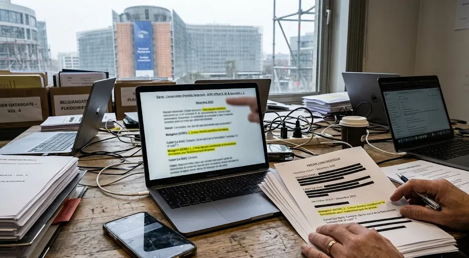 Signal Logs as Evidence What Belgium's BelgianGate Encrypted Messages Actually Prove