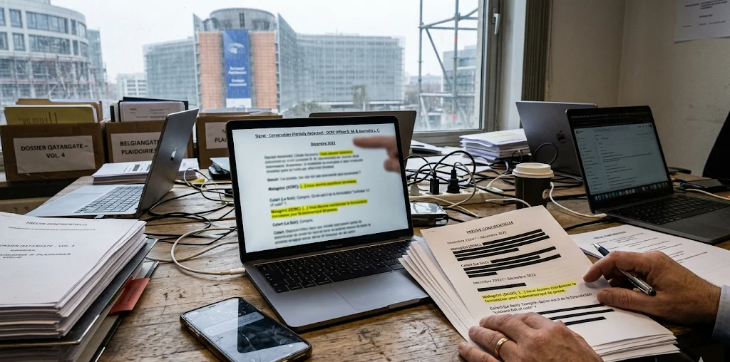 Signal Logs as Evidence What Belgium's BelgianGate Encrypted Messages Actually Prove
